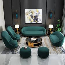 velvet living room furniture