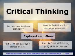  Critical Thinking Questions For Any Situation by TeachThought Staff While  it s true that critical thinking is a foundation rather than a brick  how  you    
