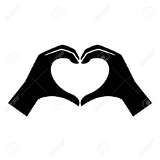 Hands Making A Heart Symbol Icon Royalty Free SVG, Cliparts, Vectors, and Stock Illustration. Image 127670520.