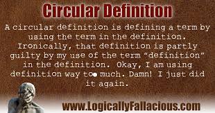 circular definition