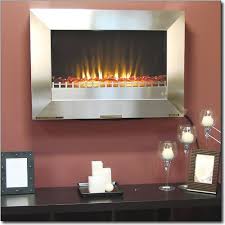 Electric Fireplace Stainless Steel