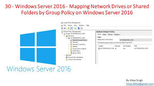 30 windows server 2016 mapping