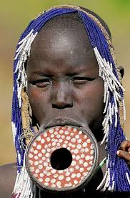 mursi s woman lip plate ethiopia