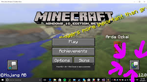 Java edition can only play with java edition, and the bedrock editions (console editions, windows 10 edition) can only play with other bedrock editions. How To Change The Language Of Minecraft Windows 10 Edition Beta Arqade