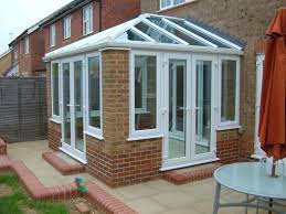 Edwardian Conservatory With Brick Piers