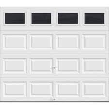 intellicore insulated white garage door