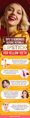 13 best lipsticks for yellow teeth