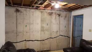 Bowing Foundation Wall Repairs In