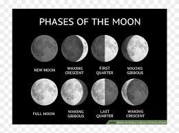 Phases 2048 2048 Many Phases Of The Moon Are There Hd Png