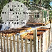 building raised cedar garden beds
