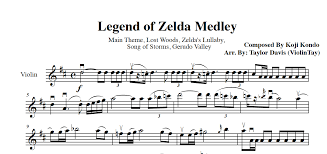 The wedding song sheet music. Zelda Medley Violin Sheet Music Taylor Davis