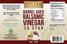 25 star barrel aged balsamic vinegar 250 ml