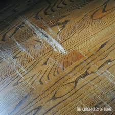 fix scratched hardwood floors in about