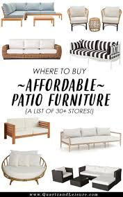 Where To Buy Patio Furniture