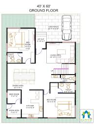 floor plan for 40 x 60 feet plot 4