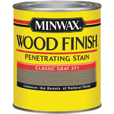 Minwax Wood Finish Penetrating Stain, Classic Gray, 1 Qt. - - Mechanicsburg  Agway