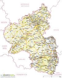 Die landeshauptstadt und zugleich die stadt mit den. Landkarte Rheinland Pfalz Vektor Download Illustrator Pdf