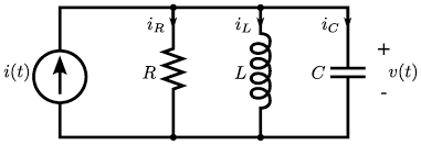 A Parallel Rlc Circuit With Source We