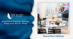 Round Glass Table Top Fab Glass And