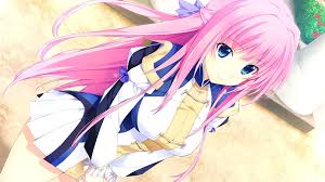 Anime, çizim, anime kızları hakkında daha fazla fikir görün. Anime Anime Girls Long Hair Pink Hair Blue Eyes Smiling Looking At Viewer Wallpaper Resolution 1920x1080 Id 537522 Wallha Com