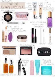 updated beauty favorites styled snapshots