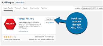 how to enable and disable xmlrpc php in