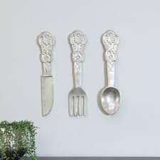 Giant Decorative Wall Mounted Cutlery Set