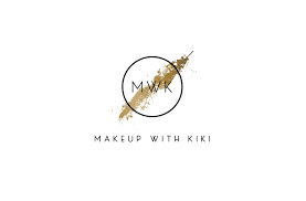 logo design für mwk makeup with kiki