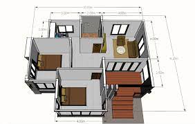 Modern 2 Bedroom Single Story House