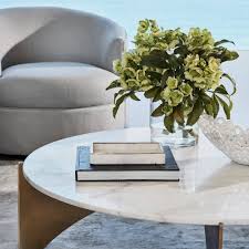 how to style a coffee table all shapes