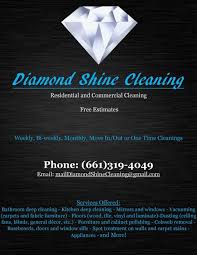 diamond shine cleaning care com