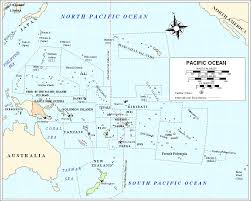   pacific ocean map  