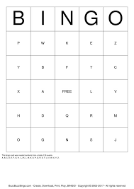 letter bingo bingo cards to