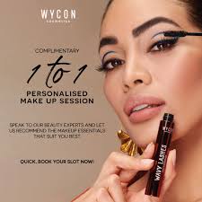 wycon personalised make up session
