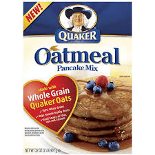 quaker oatmeal pancake mix 32 oz box