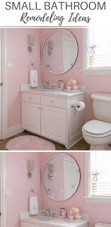 Our remodel bathroom design is the perfect solution for the old, heavily used, small bathroom that you can never quite get clean enough. Small Bathroom Remodel Before And After Pink Bathroom Design Ideas