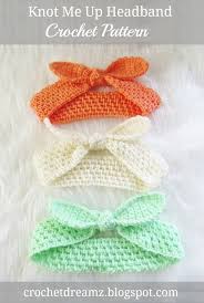 Knot Me Up Headband Free Crochet Pattern Crochet Dreamz