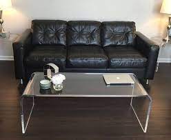 Acrylic Coffee Table Lucite 50 Long X