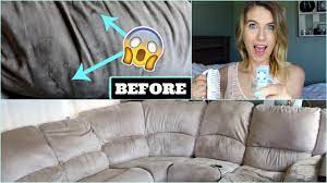how to clean microfiber couch one
