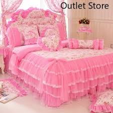 korean style lace bedspread bedding set