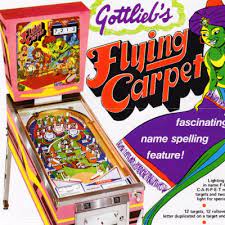 gottlieb flying carpet pinball machine