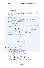 Iei.\u2018.i trig applications work must be done on a. Trig Applications Geometry Chapter 8 Packet Key Trigonometric Ratios Questions And Answers Topperlearning