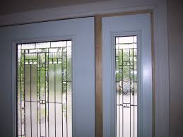 exterior doors with glass door