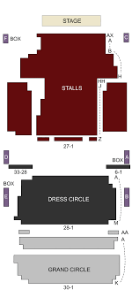 Aldwych Theatre London Seating Chart Stage London