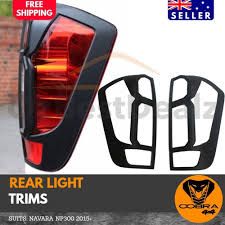 Rear Light Assemblies Automotive Wheel I Shop Tail Lamp Tail Light Taillight Cover Trim Guards Protector Pair