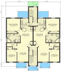 Six Plex Multi Family House Plan