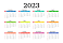 Image of Calendar of 2023
