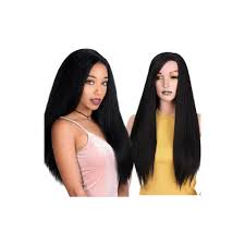 Is A Wig Long Black Kinky Straight Wigs 22 Inch Natural