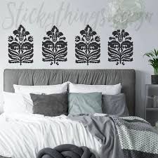 Black Headboard Wall Decal L And