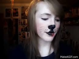 really cute dog puppy makeup tutorial